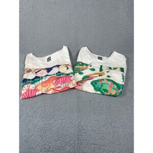 L.A. Sportswear Set Of 2 Women's Shirts Hilton Head Island Size XL